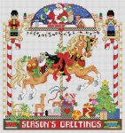 December Delights Carousel Horse (image for) December Delights Carousel Horse